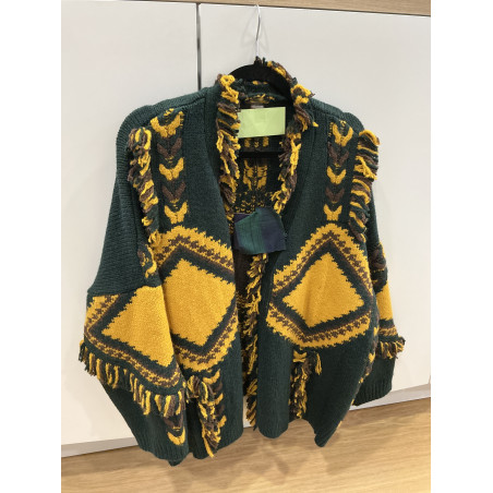 Gilet Apache vert