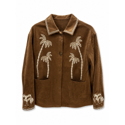 Veste en suédine