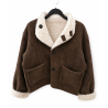 Veste AMBRE moumoute réversible