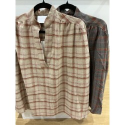Blouse carreaux Mila
