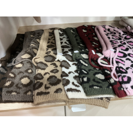 Cagoule leopard