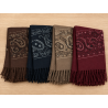 Echarpe bandana frange 110cmx110cm