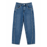 Jeans barrel à clous