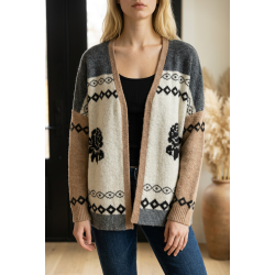 Veste gilet beige Azale