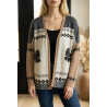 Veste gilet beige Azale