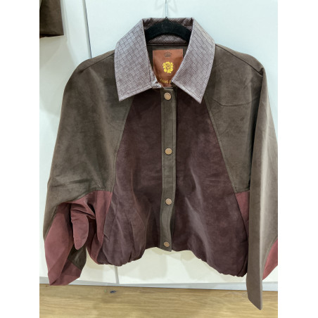 Veste Léa bordeaux