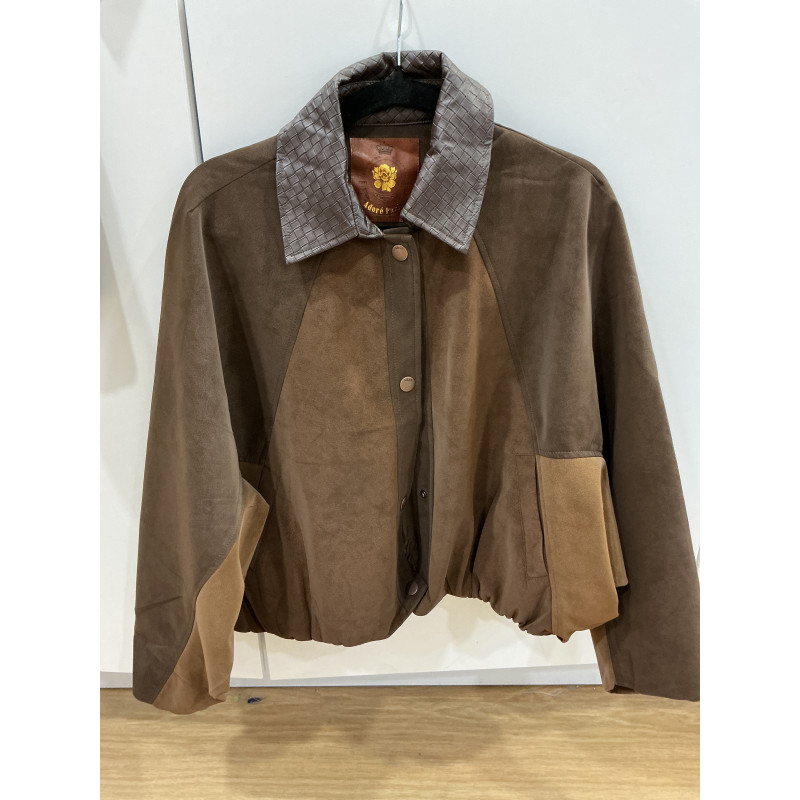 Veste Léa choco