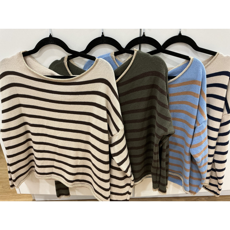 Pull Caroline Rayé
