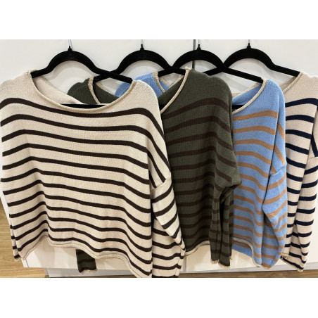 Pull Caroline Rayé