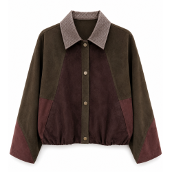 Veste Léa bordeaux