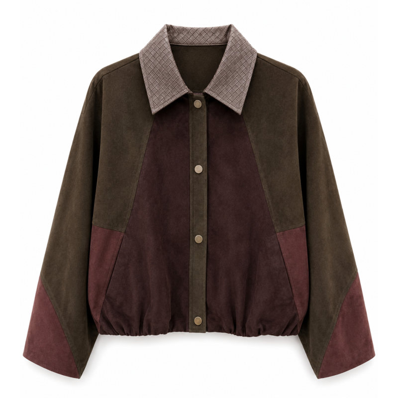 Veste Léa bordeaux