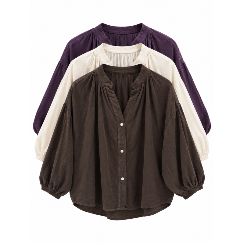 Chemise velours