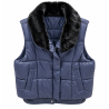 veste sans manches AMARYLLIS marine