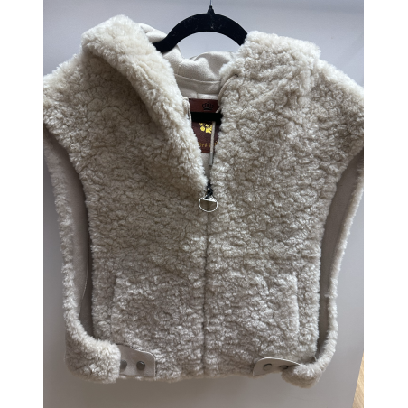 Gilet Delia écru
