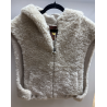 Gilet Delia écru