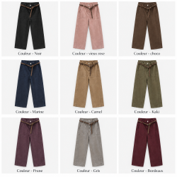 Pantalon barrel