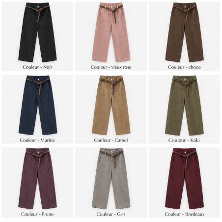 Pantalon barrel