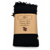 Foulard carré LUCKY skieurs noir