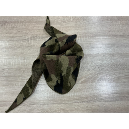 Echarpe triangle camouflage