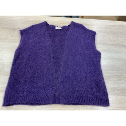 Gilet Lolita violet