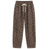 Jogging barrel leopard