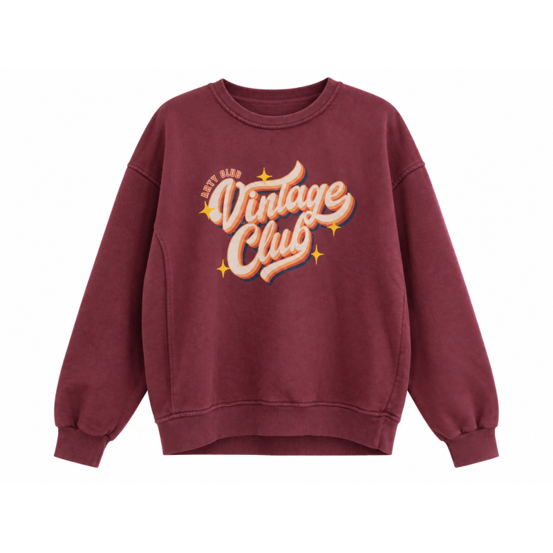 Sweat vintage club prune