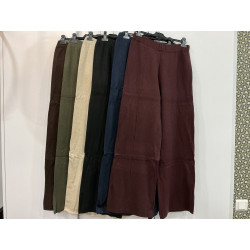Pantalon large jersey