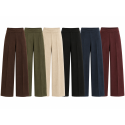 Pantalon large jersey