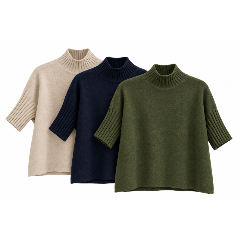 Pull col montant