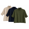 Pull col montant
