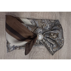 Collier foulard pachemina