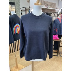 Pull marine arc en ciel