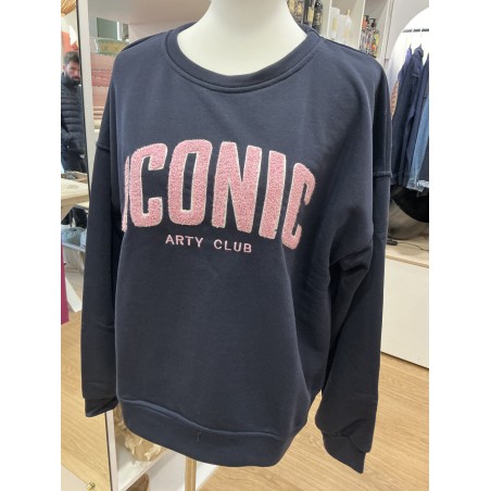Sweat-shirt Iconic marine