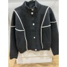 Veste noir et blanc