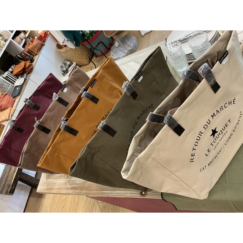 Cabas retour du marché