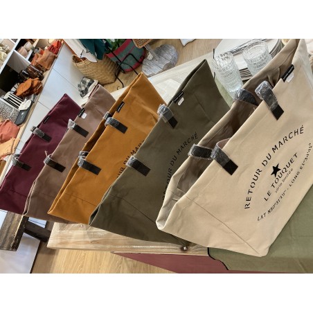 Cabas retour du marché