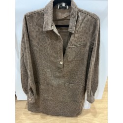 Robe léopard choco