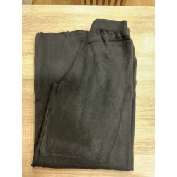 Pantalon large jersey noir