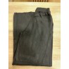 Pantalon large jersey noir