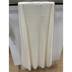 Jupe longue jersey blanc cassée