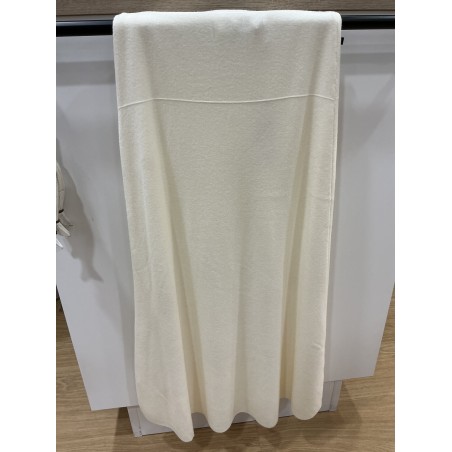 Jupe longue jersey blanc cassée