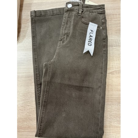 Jeans long large Original chocolat au lait