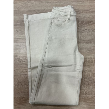 Jeans long large Original écru