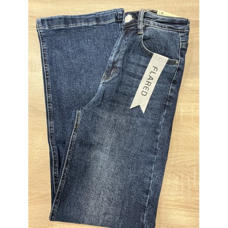 Jeans long large Original bleu foncée