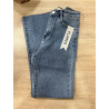 Jeans flared 7/8 classic bleu