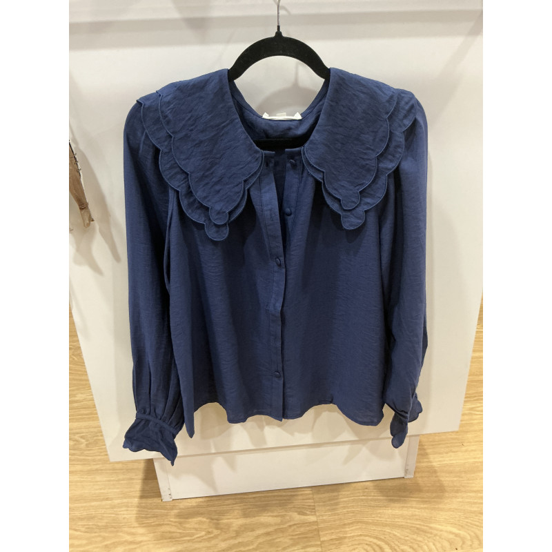 Chemise marine Célia