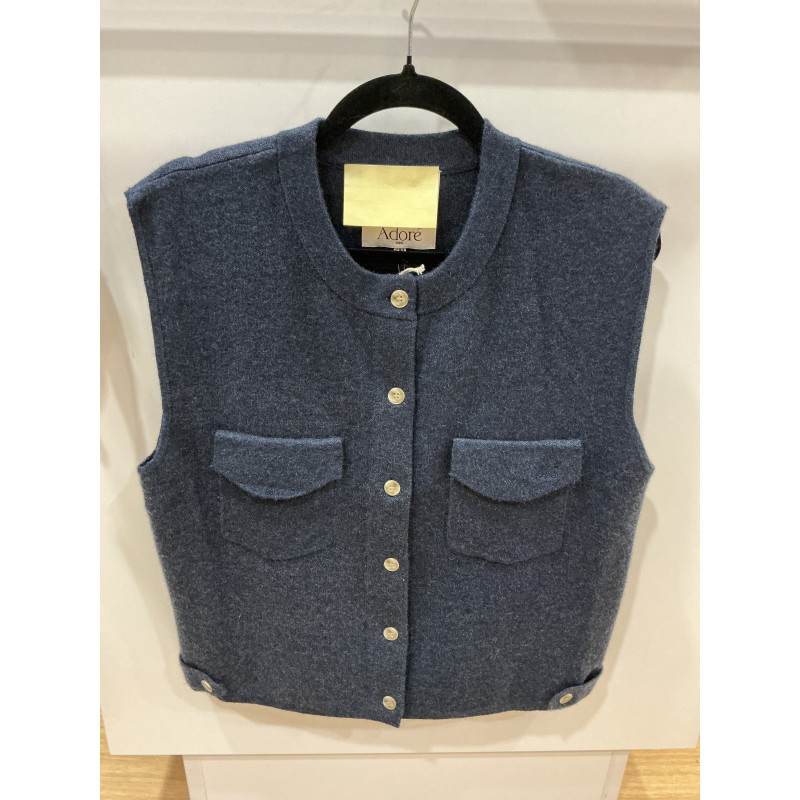 Gilet sans manches Tommy marine