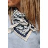 Foulard Fleurs Bleues