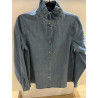 Chemise en jeans col victorien