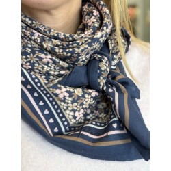 Foulard Liberty marine